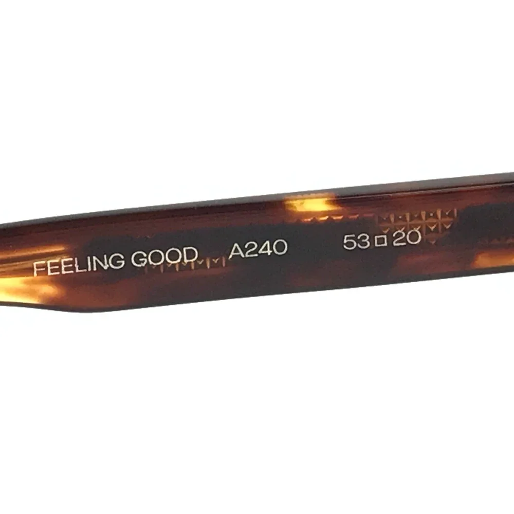 Orgreen Eyeglasses Frames FEELING GOOD A240 Havana Caramel Square 53-20-145